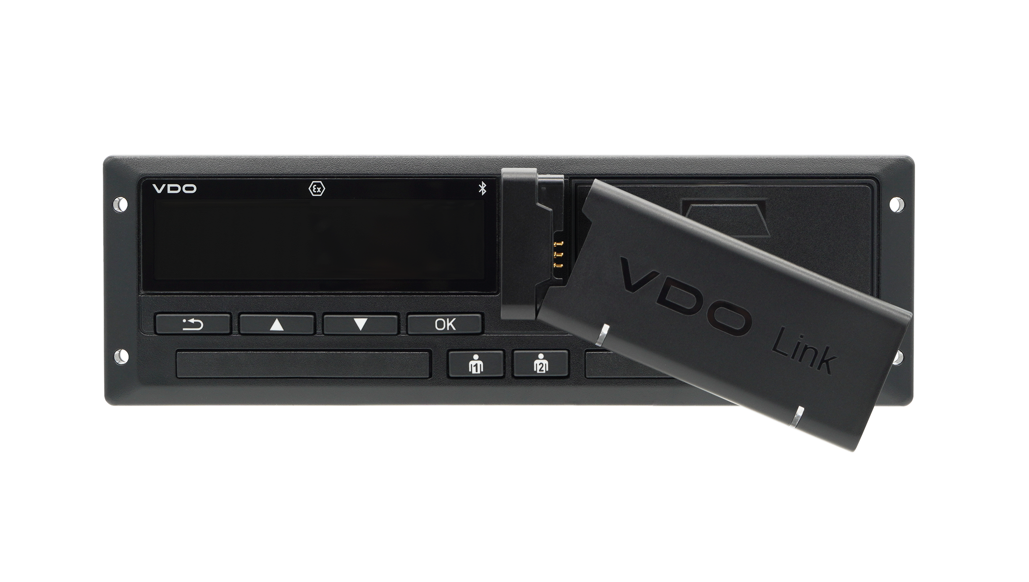 VDO Link in the front interface of the VDO DTCO 4.1a